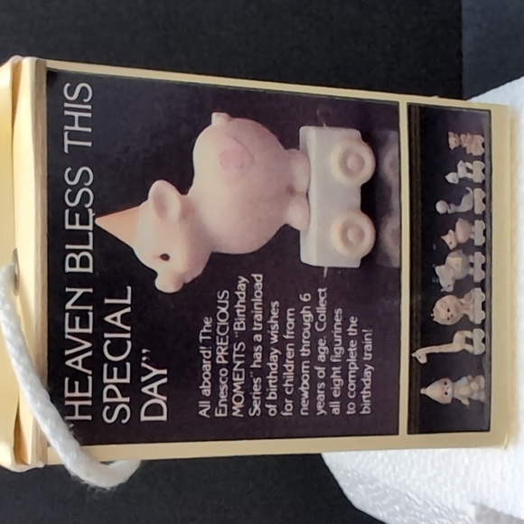 VGT, Precious Moments 'Heaven Bless This Special Day' #3 Birthday Piggy. - Picture 8 of 8